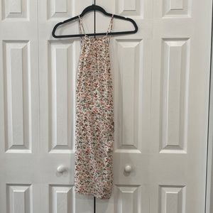A & F halter wrap mini dress
